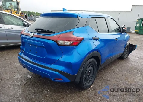 2021 Nissan Kicks S Xtronic Cvt from USA, damaged, VIN 3N1CP5BV5ML522035